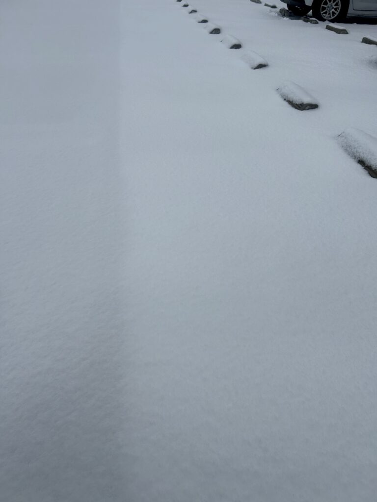 お湯が出ない冬の洗礼